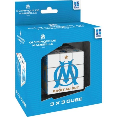 Casse tete - Cube 3 x 3 - MEGABLEU - Olympique de Marseille - Des 7 an
