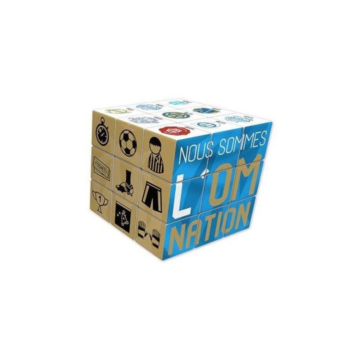 Casse tete - Cube 3 x 3 - MEGABLEU - Olympique de Marseille - Des 7 ans Casse tete - Cube 3 x 3 - MEGABLEU - Olympique de Marseille - Des 7 ans