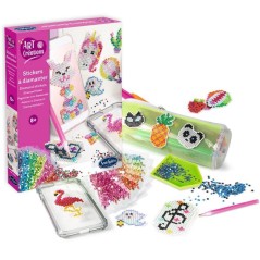 Strass Multicolore - SENTOSPHERE - Art & Créations - Stickers a diama