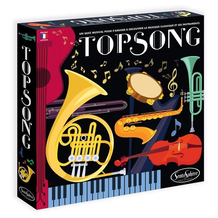 Eveil sensoriel - SENTOSPHERE - Topsong - Reconnaître les grands airs de musique classique - 46 instruments de musique - Des 8 Eveil sensoriel - SENTOSPHERE - Topsong - Reconnaître les grands airs de musique classique - 46 instruments de musique - Des 8