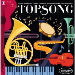 Eveil sensoriel - SENTOSPHERE - Topsong - Reconnaître les grands airs de musique classique - 46 instruments de musique - Des 8
