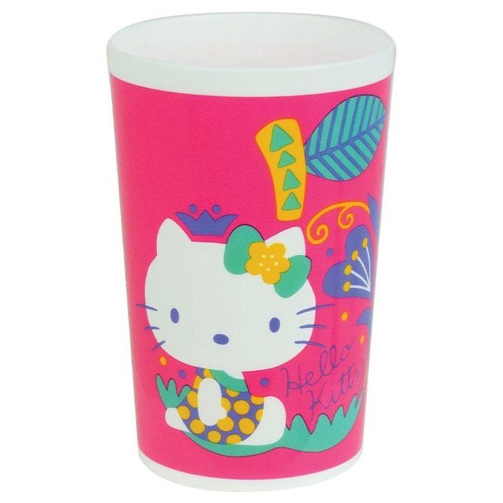 Lot vaisselle - FUN HOUSE - HELLO KITTY - Verre, Assiette creuse Ø16 cm, Asiette Ø22 cm, Couverts, Gourde, Boîte a goûter Lot vaisselle - FUN HOUSE - HELLO KITTY - Verre, Assiette creuse Ø16 cm, Asiette Ø22 cm, Couverts, Gourde, Boîte a goûter