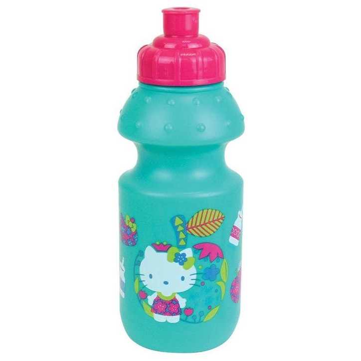 Lot vaisselle - FUN HOUSE - HELLO KITTY - Verre, Assiette creuse Ø16 cm, Asiette Ø22 cm, Couverts, Gourde, Boîte a goûter Lot vaisselle - FUN HOUSE - HELLO KITTY - Verre, Assiette creuse Ø16 cm, Asiette Ø22 cm, Couverts, Gourde, Boîte a goûter