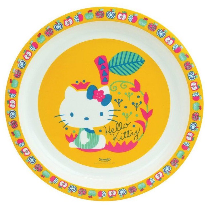 Lot vaisselle - FUN HOUSE - HELLO KITTY - Verre, Assiette creuse Ø16 cm, Asiette Ø22 cm, Couverts, Gourde, Boîte a goûter Lot vaisselle - FUN HOUSE - HELLO KITTY - Verre, Assiette creuse Ø16 cm, Asiette Ø22 cm, Couverts, Gourde, Boîte a goûter