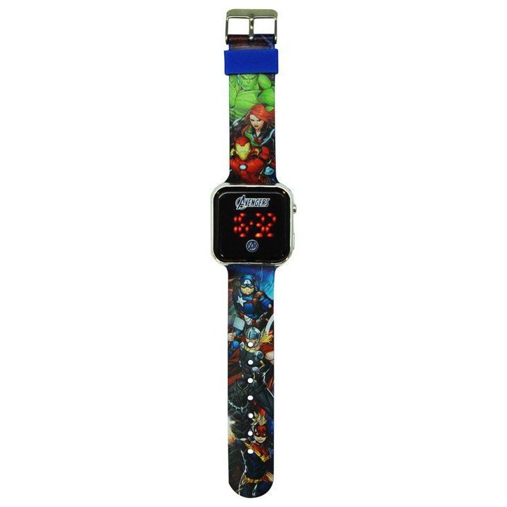 Montre LED - KIDS LICENSING - Avengers - Des 4 ans Montre LED - KIDS LICENSING - Avengers - Des 4 ans