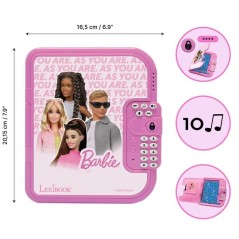 Journal intime électronique avec coffre-fort Barbie