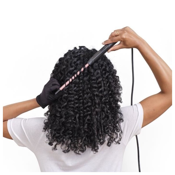 Boucleur manuel BABYLISS C449E - Diametre 10mm - Chauffe ultra-rapide - Tapis et gant thermorésistants