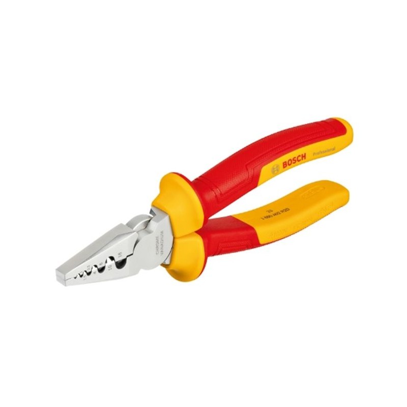 Pince a sertir - BOSCH - 180 mm - VDE - Plage de sertissage 0,25 a 16