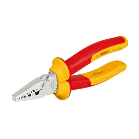 Pince a sertir - BOSCH - 180 mm - VDE - Plage de sertissage 0,25 a 16