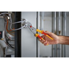 Pince multiprises VDE - BOSCH - 250 mm - Certifiée jusqu'a 1000 V - Isolée en TPU - Ergonomique