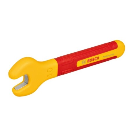 Clé plate VDE - BOSCH - 10 mm - Isolée jusqu'a 1000 V - Mâchoire co