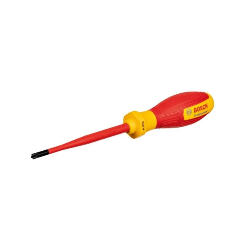 Bosch Professional tournevis VDE plat/PH1x100 (certifié jusqu'a 1 000
