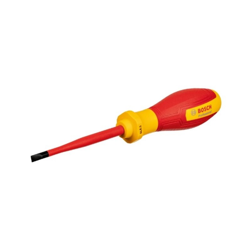 Bosch Professional tournevis VDE plat 5,5x100 (certifié jusqu'a 1 000