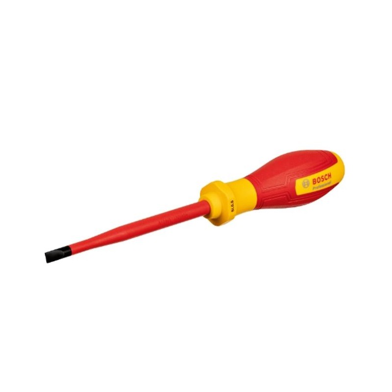 Bosch Professional tournevis VDE plat 6,5x125 (certifié jusqu'a 1 000
