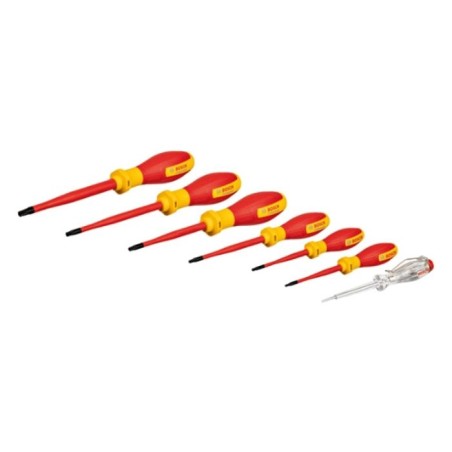 Bosch Professional Set de tournevis TX VDE (avec testeur de phase unipolaire – 7 pieces)