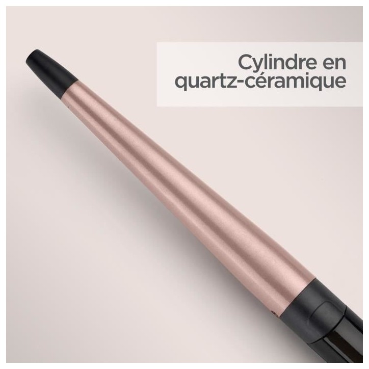Boucleur - BaByliss - C454E Conical Wand - Pour des boucles naturelles Boucleur - BaByliss - C454E Conical Wand - Pour des boucles naturelles