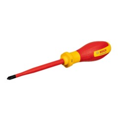 Tournevis VDE - BOSCH - PH2x125 - Isolé jusqu'a 1000 V - Élastomere