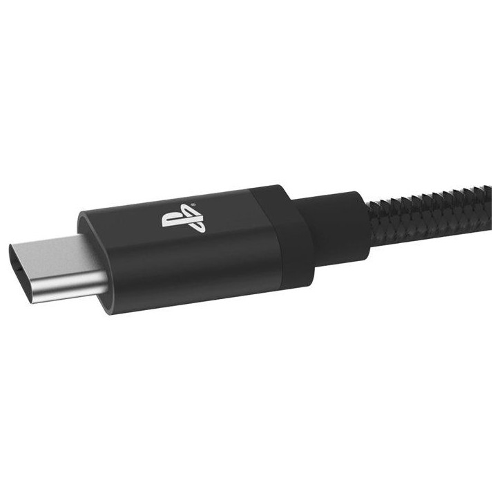 Câble de charge USB-A a USB-C - Hori - PlayStation pour manette DualSense PS5 - Puissance 5 V/3 A- Longueur 3 m - Noir Câble de charge USB-A a USB-C - Hori - PlayStation pour manette DualSense PS5 - Puissance 5 V/3 A- Longueur 3 m - Noir