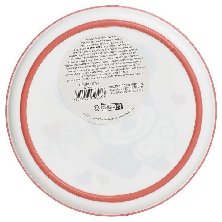 GRANDE ASSIETTE ANTI-DERAPANTE MINNIE COLLECTOR GRANDE ASSIETTE ANTI-DERAPANTE MINNIE COLLECTOR