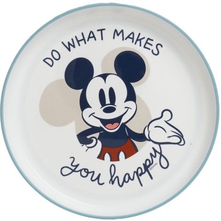 GRANDE ASSIETTE ANTI-DERAPANTE MICKEY COLLECTOR