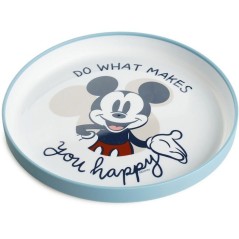 GRANDE ASSIETTE ANTI-DERAPANTE MICKEY COLLECTOR