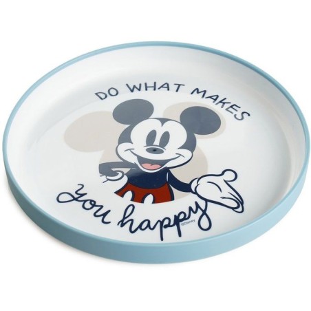 GRANDE ASSIETTE ANTI-DERAPANTE MICKEY COLLECTOR