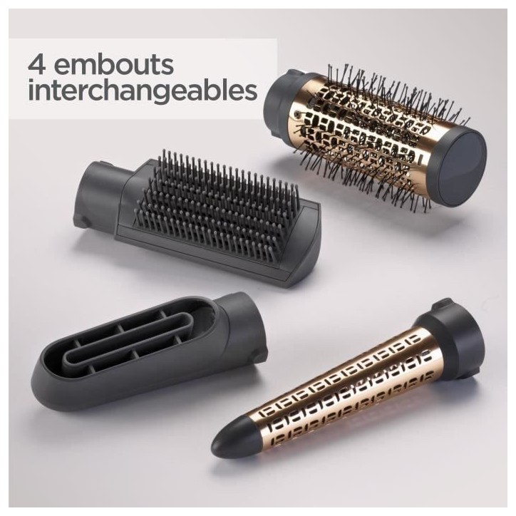 Brosse soufflante - BaByliss - AS136E Air Style 1000 - Pour secher, mettre en forme et boucler