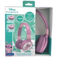 LEXIBOOK - Casque 2 en 1 Bluetooth et Filaire confortable et pliable p
