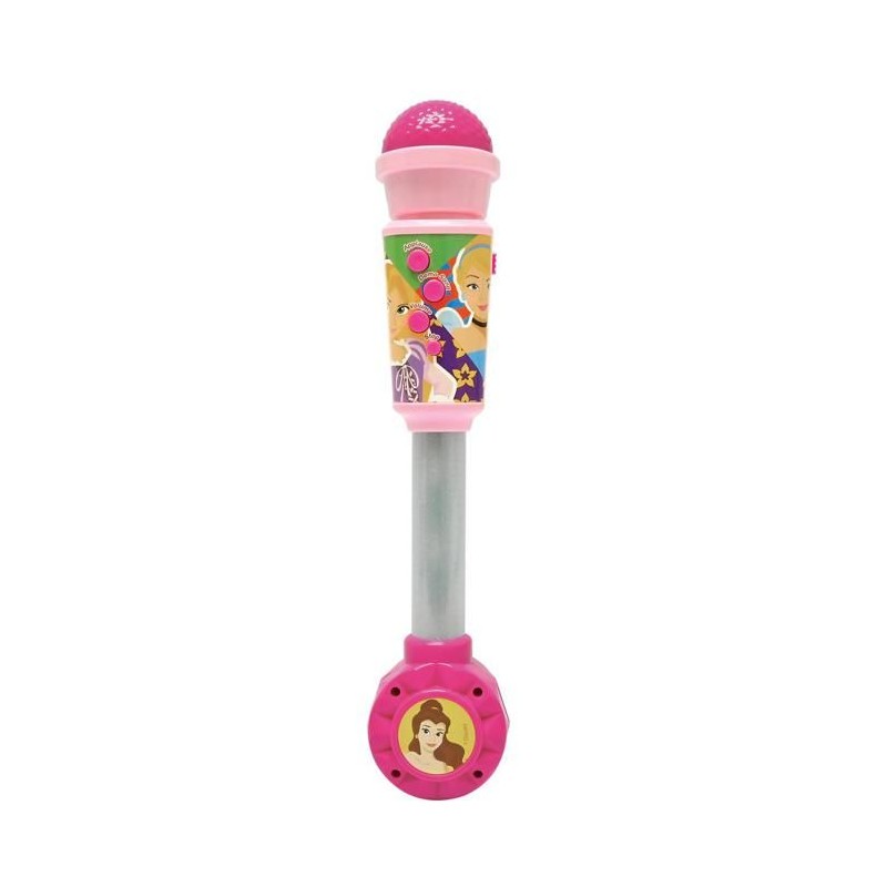 Microphone Princesse Disney avec tube lumineux et enceinte