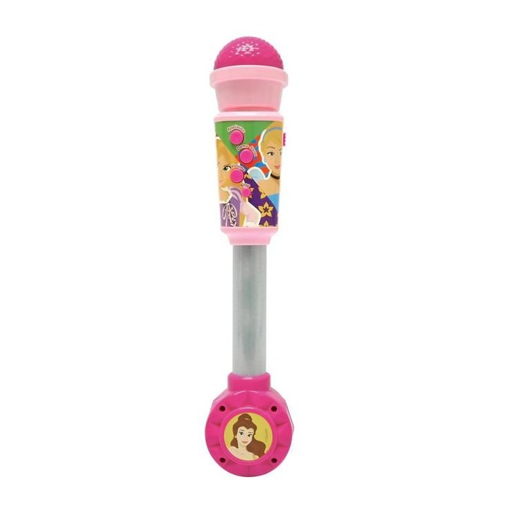 Microphone Princesse Disney avec tube lumineux et enceinte Microphone Princesse Disney avec tube lumineux et enceinte