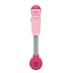 Microphone Princesse Disney avec tube lumineux et enceinte