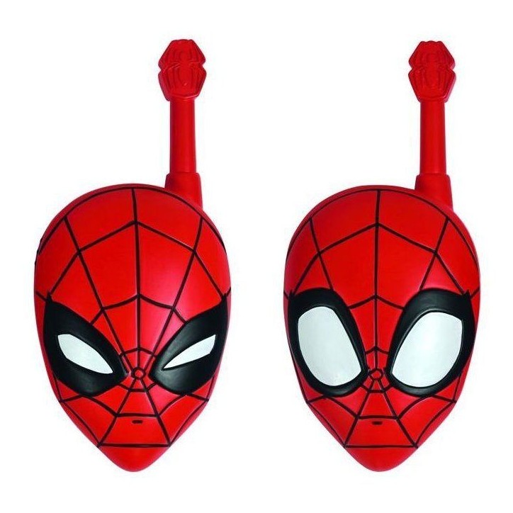 Talkies-walkies - LEXIBOOK - Spiderman 3D - Portée 200m - Design ergonomique - 2 canaux Talkies-walkies - LEXIBOOK - Spiderman 3D - Portée 200m - Design ergonomique - 2 canaux
