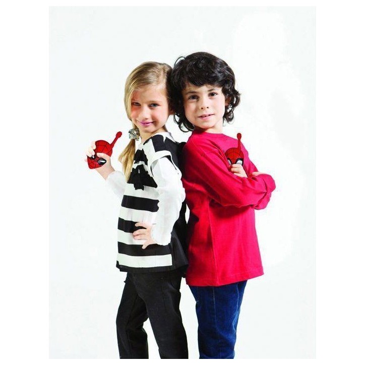 Talkies-walkies - LEXIBOOK - Spiderman 3D - Portée 200m - Design ergonomique - 2 canaux Talkies-walkies - LEXIBOOK - Spiderman 3D - Portée 200m - Design ergonomique - 2 canaux