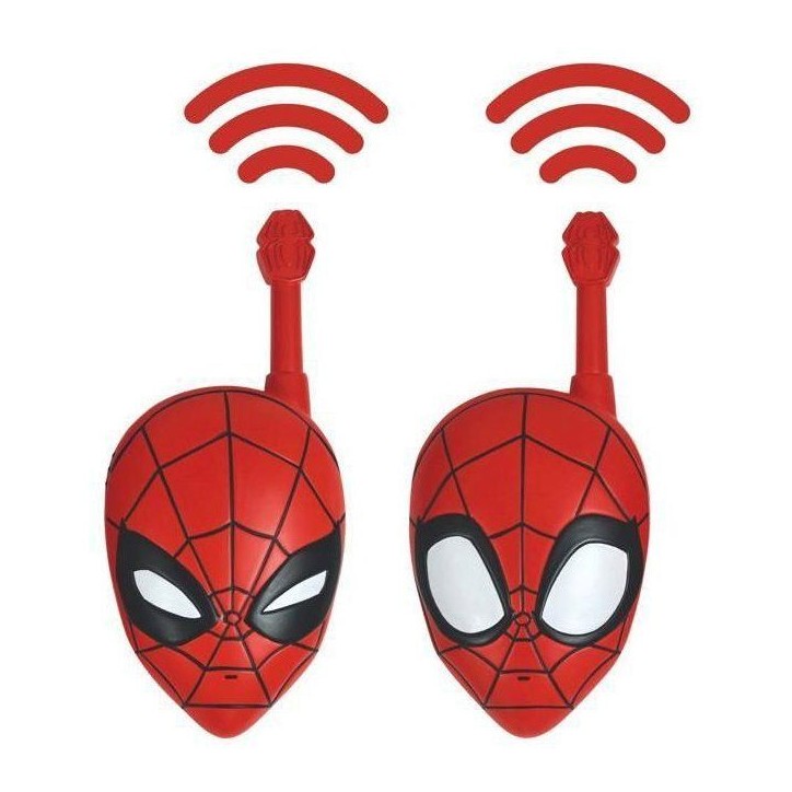 Talkies-walkies - LEXIBOOK - Spiderman 3D - Portée 200m - Design ergonomique - 2 canaux Talkies-walkies - LEXIBOOK - Spiderman 3D - Portée 200m - Design ergonomique - 2 canaux