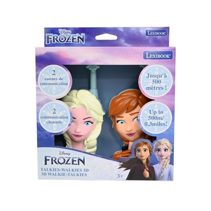 Talkies-walkies 500m La Reine des neiges 3D Talkies-walkies 500m La Reine des neiges 3D