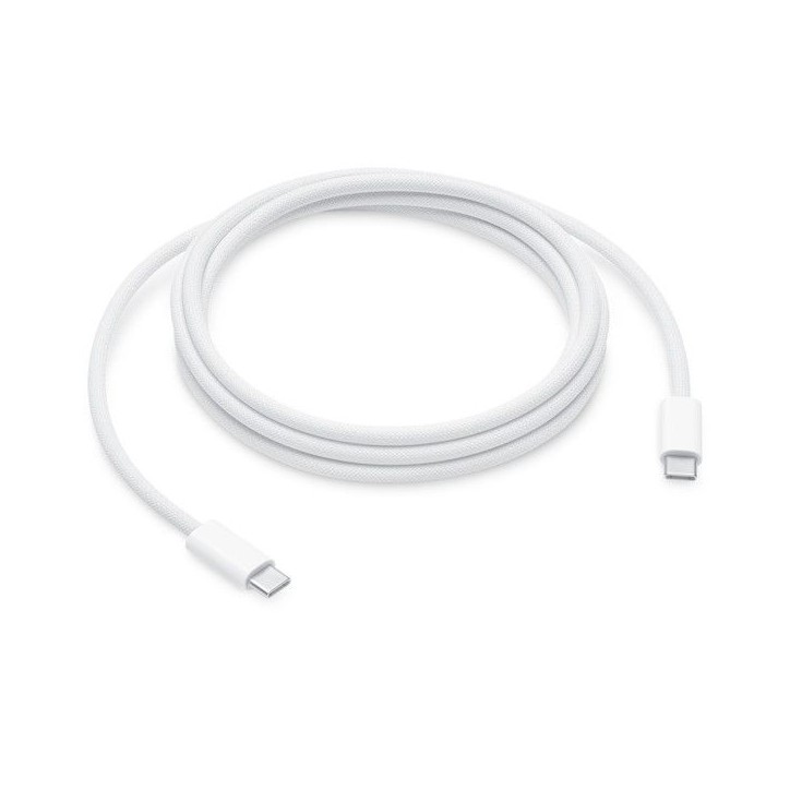 Câble de charge USB-C tressé 240?W (2?m) Apple Original – Haute résistance & connexion fiable Câble de charge USB-C tressé 240?W (2?m) Apple Original – Haute résistance & connexion fiable
