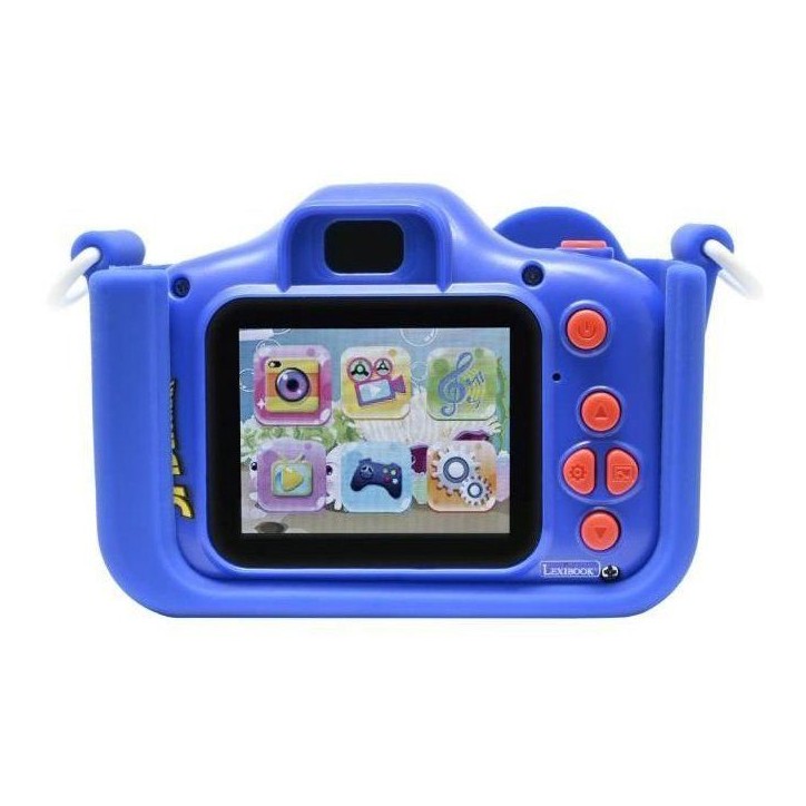 LEXIBOOK - Appareil photo pour enfant avec protection - 4 en 1 - Spiderman - Carte mémoire incluse LEXIBOOK - Appareil photo pour enfant avec protection - 4 en 1 - Spiderman - Carte mémoire incluse