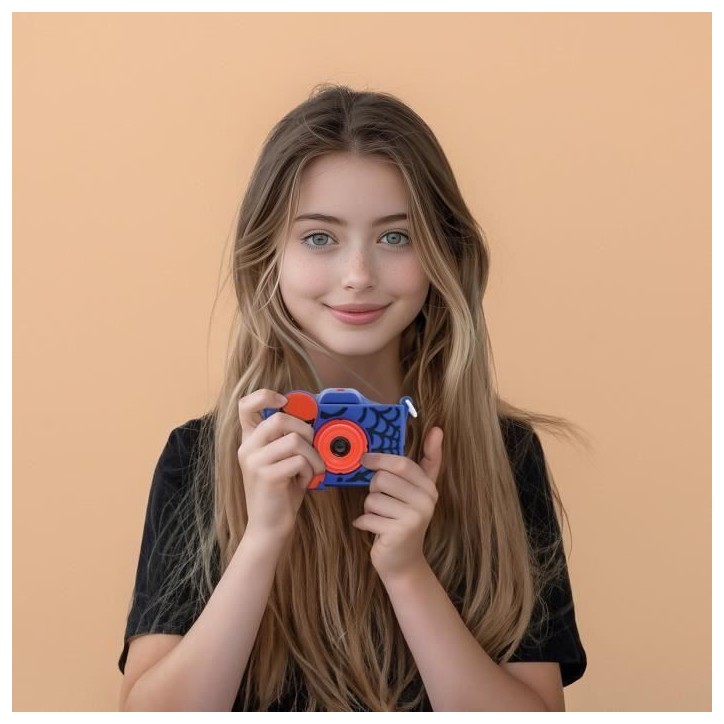 LEXIBOOK - Appareil photo pour enfant avec protection - 4 en 1 - Spiderman - Carte mémoire incluse LEXIBOOK - Appareil photo pour enfant avec protection - 4 en 1 - Spiderman - Carte mémoire incluse