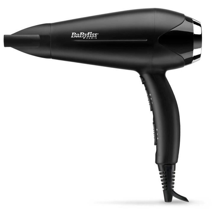 Seche-cheveux - BaByliss - D572DE Turbo Smooth 2200 avec Technologie Ionique et Céramique Seche-cheveux - BaByliss - D572DE Turbo Smooth 2200 avec Technologie Ionique et Céramique