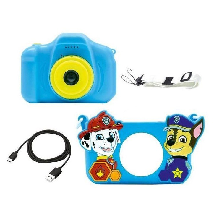 LEXIBOOK - Appareil photo pour enfant avec protection - 4 en 1 - Pat'Patrouille - Carte mémoire incluse LEXIBOOK - Appareil photo pour enfant avec protection - 4 en 1 - Pat'Patrouille - Carte mémoire incluse