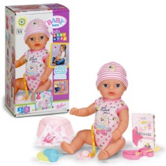Poupon - BABY BORN - Little Magic Girl - 8 fonctions - 7 accessoires -