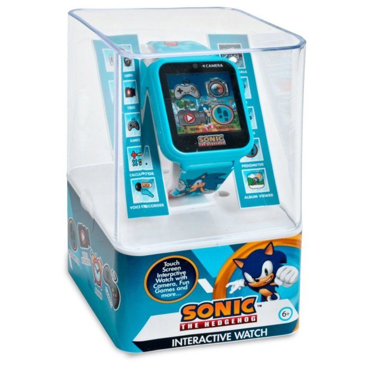 Montre interactive - KIDS LICENSING - Sonic - Des 6 ans Montre interactive - KIDS LICENSING - Sonic - Des 6 ans