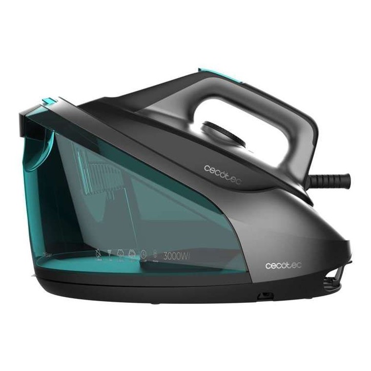 Centrale vapeur - CECOTEC - IronHero3000 Sation - 3000 W - 7 bars - 400 g/min - Noir / Bleu Centrale vapeur - CECOTEC - IronHero3000 Sation - 3000 W - 7 bars - 400 g/min - Noir / Bleu