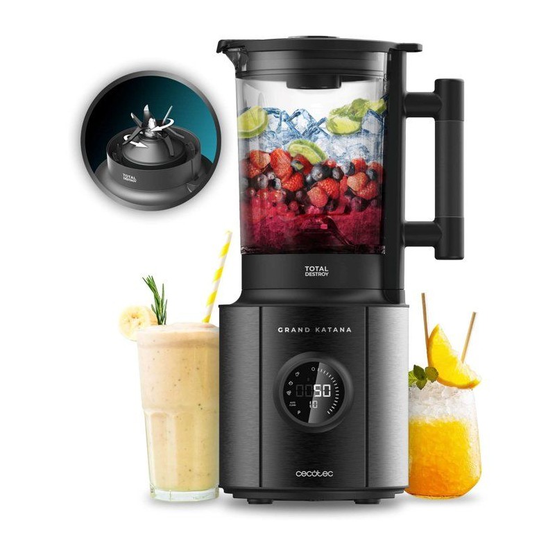 Mixeur - CECOTEC - Grand Katana Total Destroy Screen B - 2700 W - 1,8