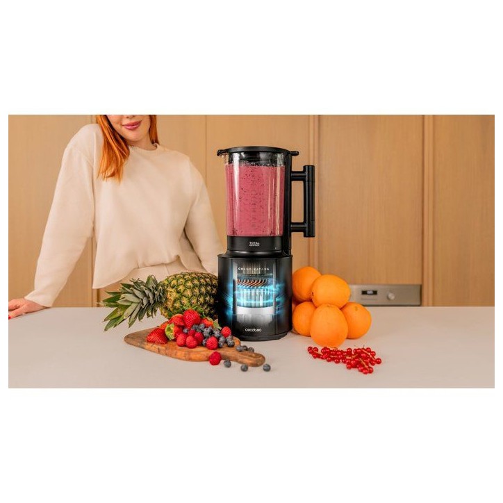 Mixeur - CECOTEC - Grand Katana Total Destroy Screen B - 2700 W - 1,8 L - Bol en verre - Noir Mixeur - CECOTEC - Grand Katana Total Destroy Screen B - 2700 W - 1,8 L - Bol en verre - Noir