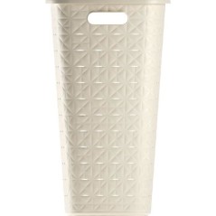 Coffre a Linge - Softex - 56 L - Blanc Cassé - Curver