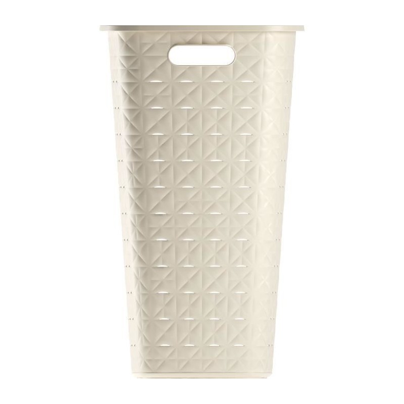 Coffre a Linge - Softex - 56 L - Blanc Cassé - Curver