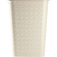 Coffre a Linge - Softex - 56 L - Blanc Cassé - Curver