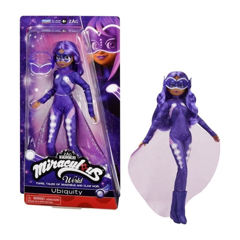 Poupée articulée - BANDAI - Miraculous Ladybug - Ubiquity - Licence