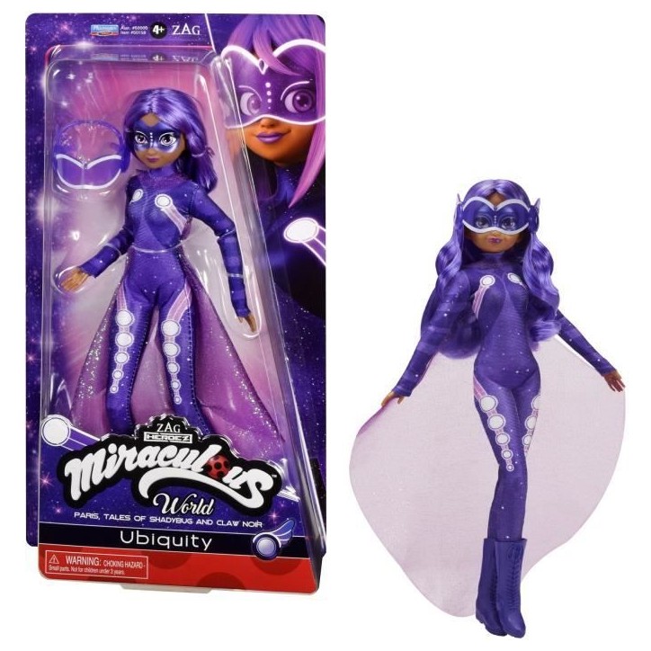 Poupée articulée - BANDAI - Miraculous Ladybug - Ubiquity - Licence Officielle - 26 cm Poupée articulée - BANDAI - Miraculous Ladybug - Ubiquity - Licence Officielle - 26 cm